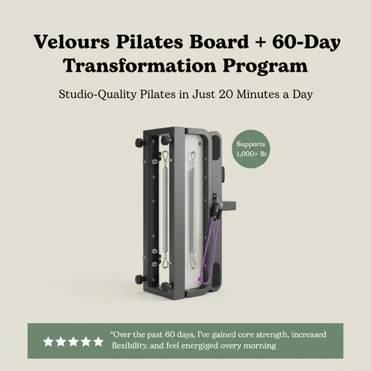 Velours Pilates Board + 60-Day Transformation Program