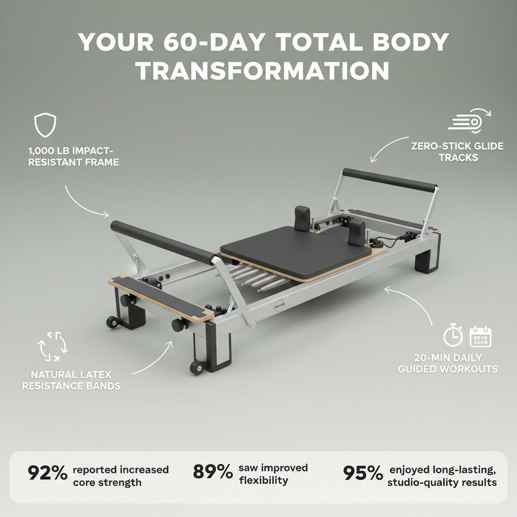 Velours Pilates Board + 60-Day Transformation Program