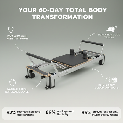 Velours Pilates Board + 60-Day Transformation Program